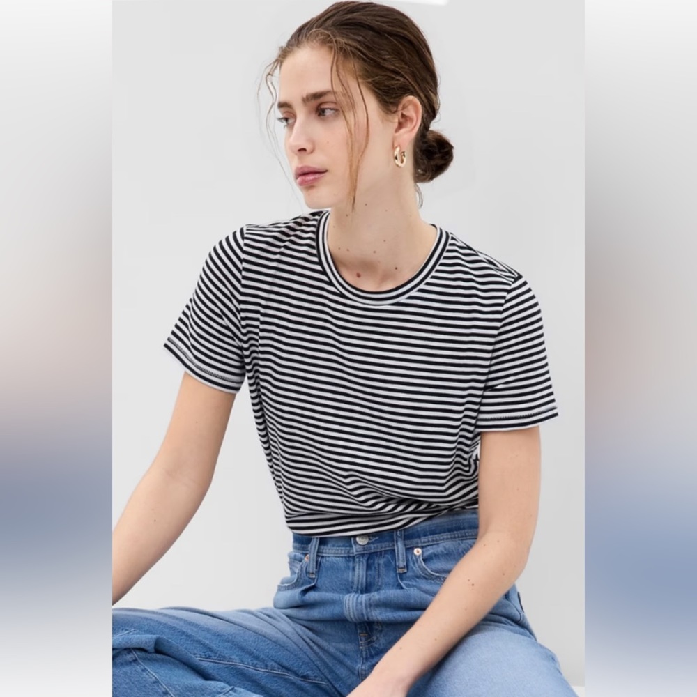 NWT GAP 100% Organic Cotton Vintage Crewneck T-Shirt size XL
